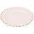 Поднос 33 х 33 см круглый розовый &quot;Старинный прованс&quot; / 214999