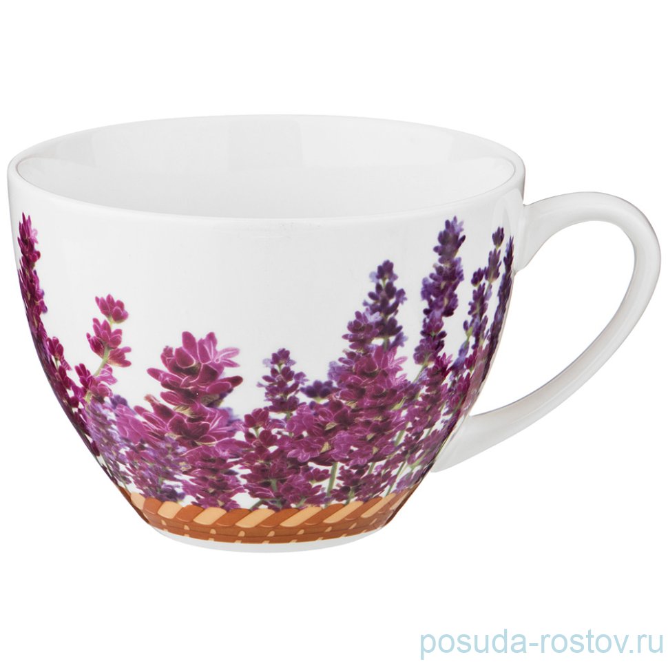 Кружка 500 мл "Лаванда" / 190523