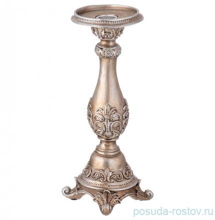 Подсвечник 10 х 10 х 27 см &quot;Рококо&quot; / 313477