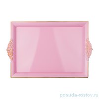 Поднос 32,5 х 20 х 3 см прямоугольный с ручками &quot;Старинный прованс&quot; / 186054