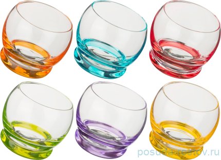 Стопки 60 мл 6 шт &quot;Крези /Ассорти&quot; / 108791