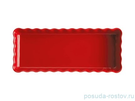 Форма для выпечки пирога 36 х 15 см прямоугольная гранат &quot;Emile Henry&quot; / 213828