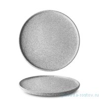 Тарелка 24 см 1 шт неглазурованная &quot;Optimo granit /Светло-серый&quot; / 276703