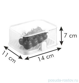 Контейнер для холодильника 14 x 11 cм &quot;PURITY&quot; / 146352