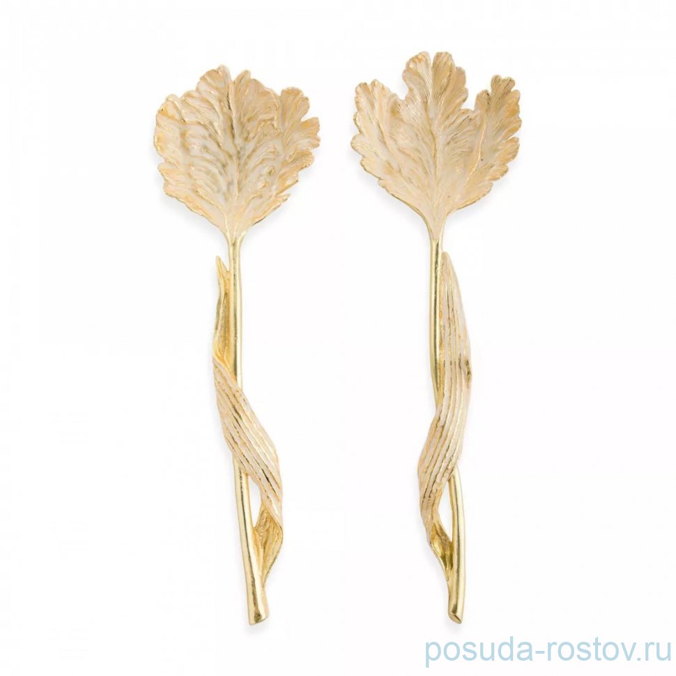 Столовые приборы 2 предмета /Ложка и Вилка для салата 34 см "Tulip" / 374120 Столовые приборы 2 предмета /Ложка и Вилка для салата 34 см "Tulip" / 374120