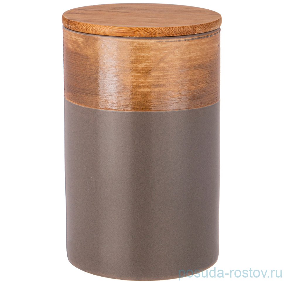 Банка для сыпучих продуктов 900 мл 14 х 17 см "Stroke" / 236111