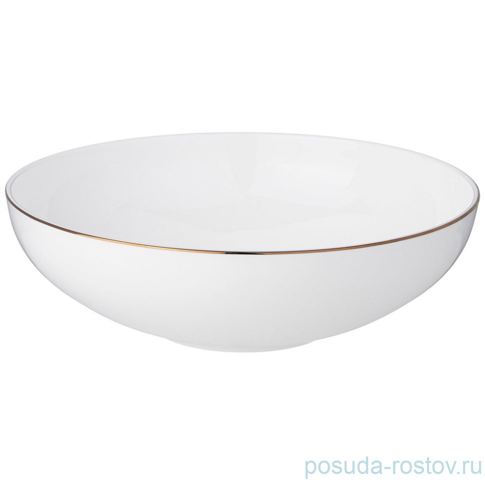 Тарелка 19 х 6 см глубокая "Кристал голд" / 336373