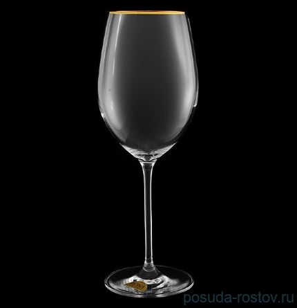 Бокалы для красного вина 580 мл 6 шт &quot;Spirit /Золотая отводка&quot; / 148552