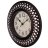 Часы настенные 30 см кварцевые коричневые &quot;ITALIAN STYLE&quot; / 187946