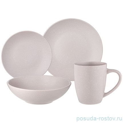 Набор посуды на 4 персоны 16 предметов кремовый &quot;Moments&quot; / 339271
