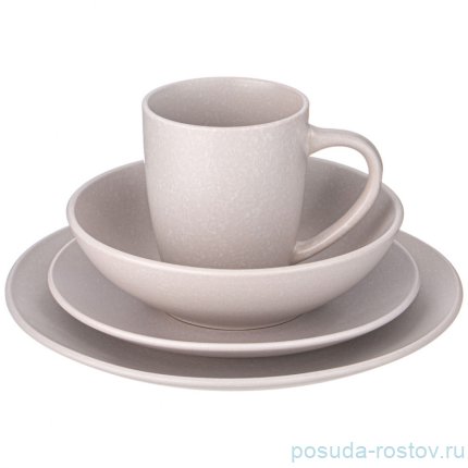 Набор посуды на 4 персоны 16 предметов кремовый &quot;Moments&quot; / 339271