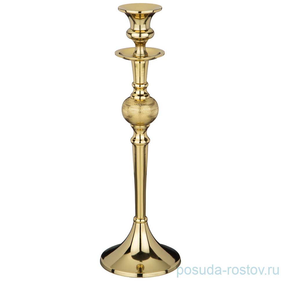 Подсвечник 39,5 см "Бохо" золото / 268712
