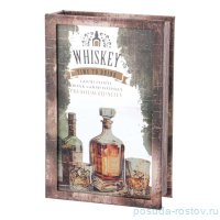 Шкатулка-книжка 27 х 18 х 7 см &quot;Whiskey time to drink&quot; / 353588