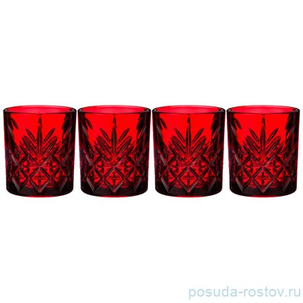 Стаканы для виски 210 мл 4 шт &quot;Timeless /Бордо&quot; / 191493