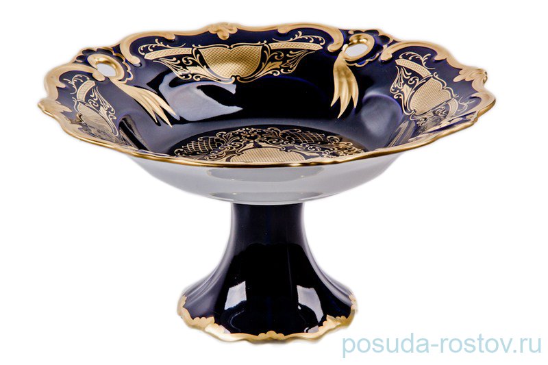 Фруктовница 31 см н/н "Илза" "Веймар /Симфония /Кобальт" / 028784 Фруктовница 31 см н/н "Илза" "Веймар /Симфония /Кобальт" / 028784