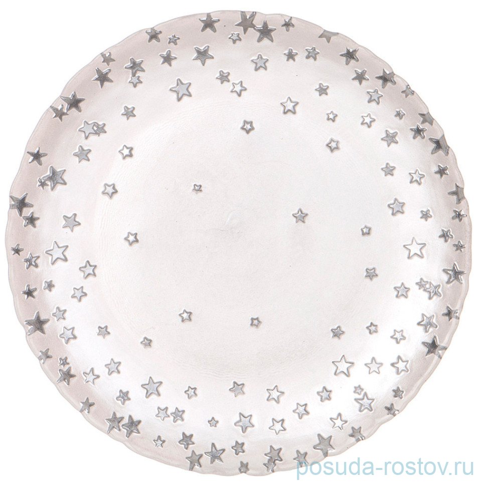 Тарелка 21 см "Stars white" / 332155