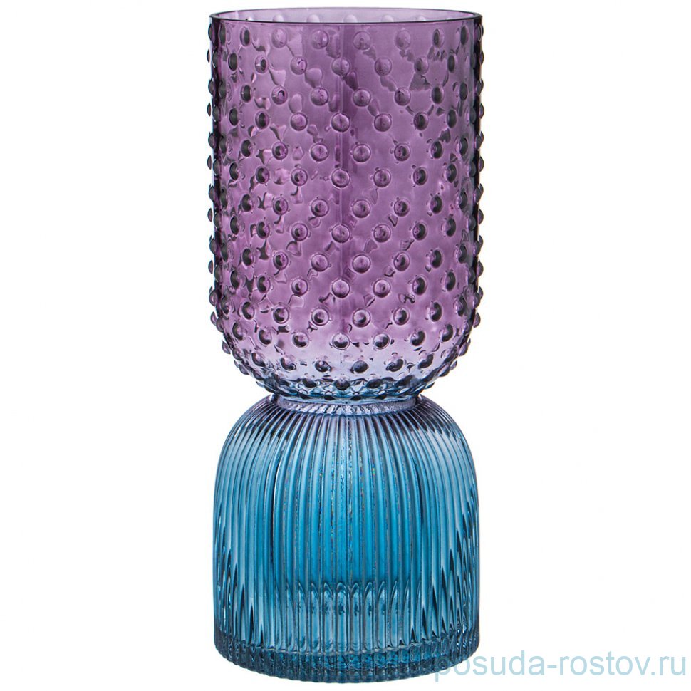Ваза для цветов 13 х 30 см "Art violet/blue" / 336365 Ваза для цветов 13 х 30 см "Art violet/blue" / 336365