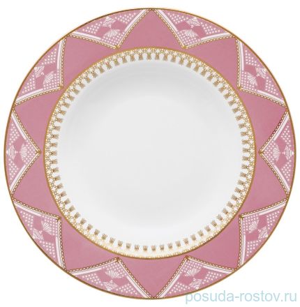 Набор тарелок 23,5 см 6 шт глубокие &quot;Фламинго /Макраме&quot; / 149186
