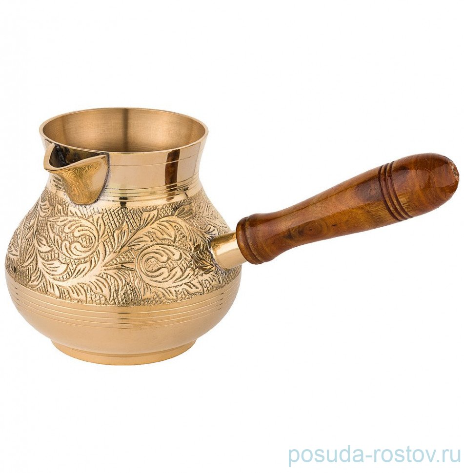 Турка 800 мл резная латунь "Lefard" / 193518