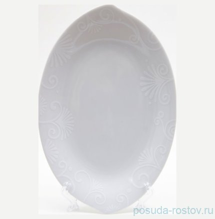 Блюдо 26 х 17 см овальное &quot;Хаппа /Антонелла /Тиснение&quot; / 145925