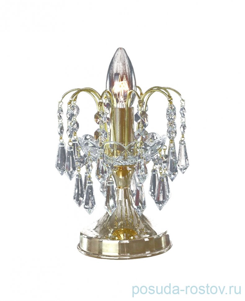 Лампа настольная 1 рожковая золото Titania Lux "Титания люкс" / 097643 Лампа настольная 1 рожковая золото Titania Lux "Титания люкс" / 097643