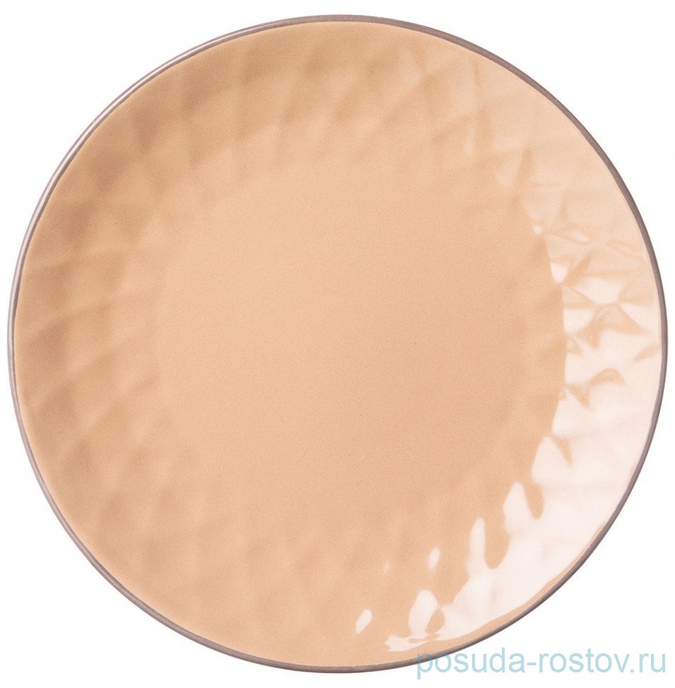 Тарелка 19,9 см "Мираж /Какао с молоком" (6шт.) / 302255