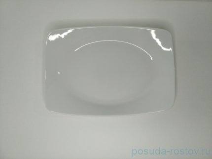 Блюдо 29 см овальное &quot;Акцент /Без декора&quot; / 283075