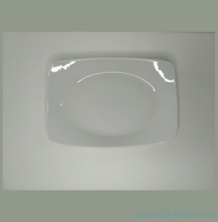 Блюдо 29 см овальное &quot;Акцент /Без декора&quot; / 283075