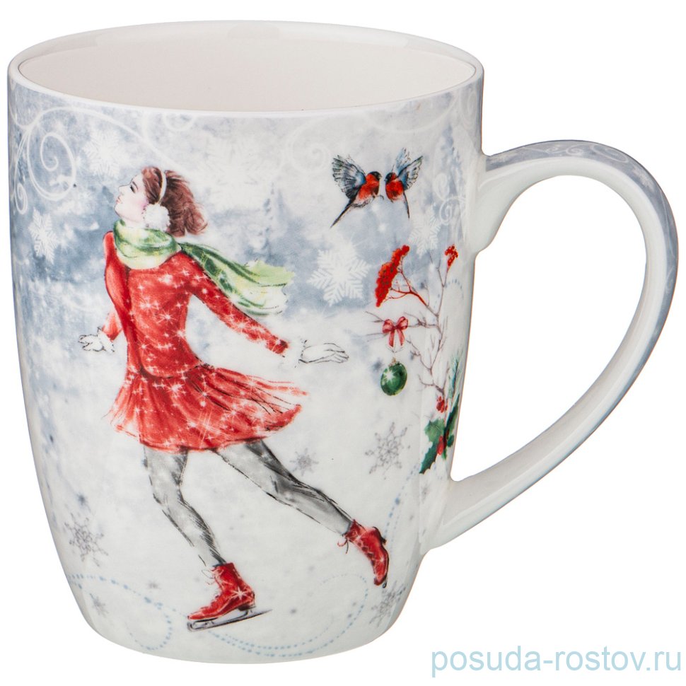 Кружка 400 мл "с новым годом!" / 228615 Кружка 400 мл "с новым годом!" / 228615