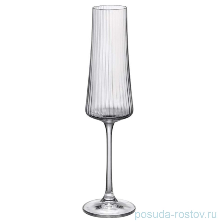 Бокалы для шампанского 210 мл 2 шт "Excellence /Оптика /Без декора" / 361484