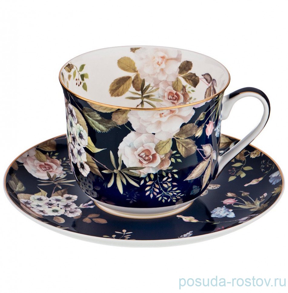 Чайная пара 500 мл 1 шт "Belle /Кобальт" / 195116