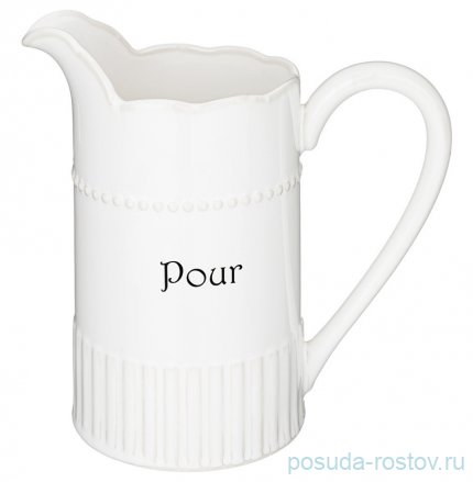 Кувшин для воды 1,1 л белый &quot;Soul kitchen&quot; / 301513