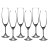 Бокалы для шампанского 220 мл 6 шт &quot;Клара /Без декора&quot; / 005782