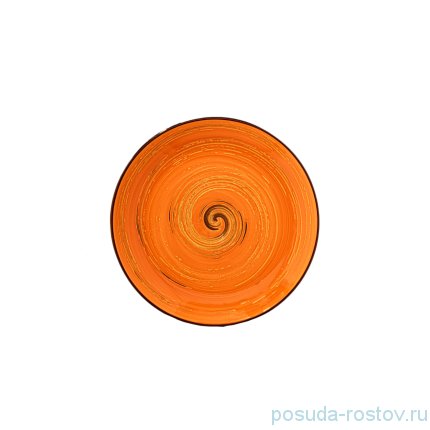 Тарелка 18 см оранжевая &quot;Spiral&quot; / 261572