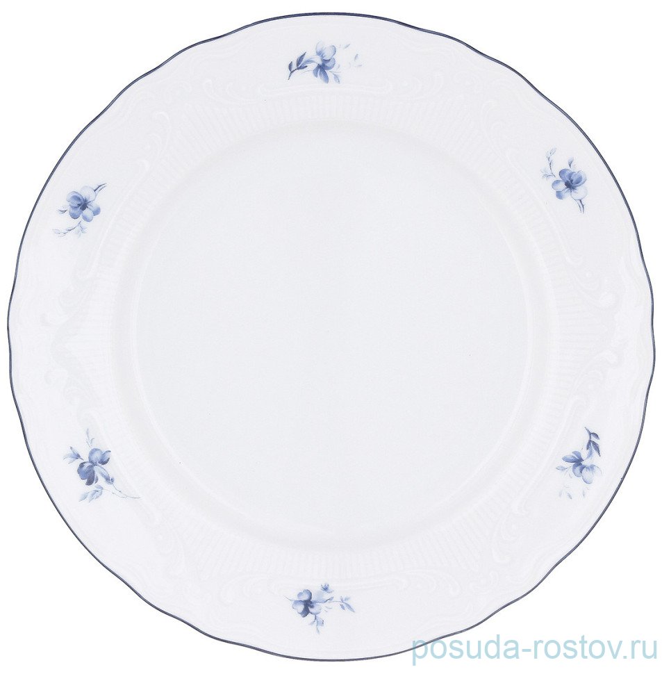 Набор тарелок 19 см 6 шт "Викомте /Синий цветок" / 344248
