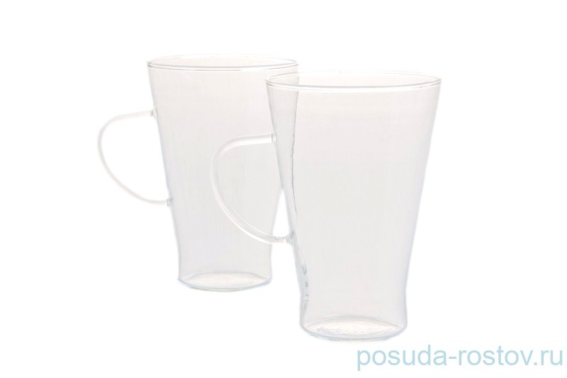 Набор чашек для кофе латте 400 мл 2 шт "Termisil" / 043839