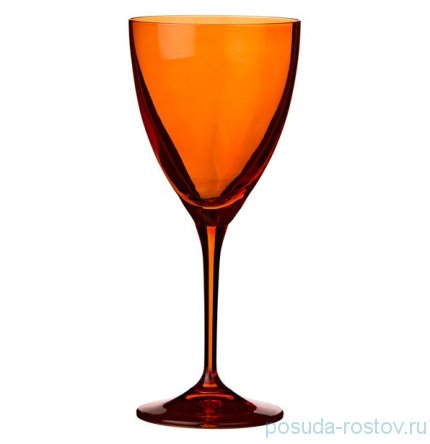 Бокалы для белого вина 250 мл 6 шт &quot;Кейт /Оранжевые&quot; / 170350