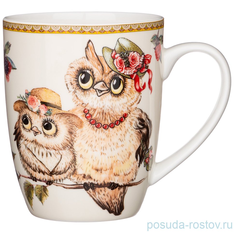 Кружка 400 мл "Owls party" / 252050