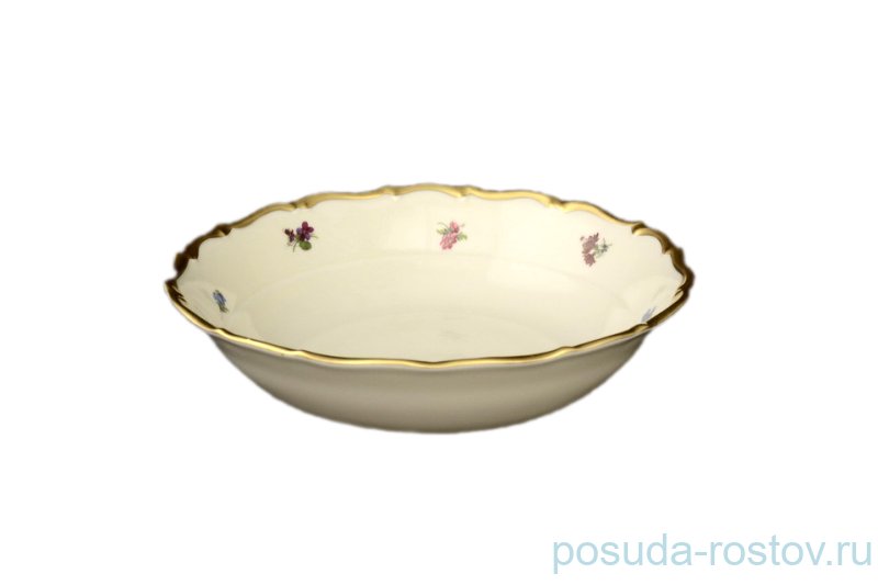 Набор салатников 19 см 6 шт  Bohemia Porcelan Moritz Zdekauer 1810 s.r.o. "Анжелика /Мелкие цветы /СК" / 057314