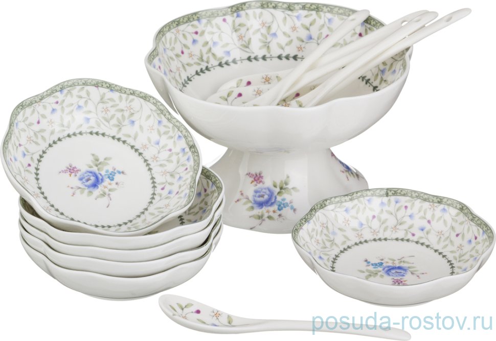 Набор для варенья на 6 персон 13 предметов "Полевой цветок" / 193701 Набор для варенья на 6 персон 13 предметов "Полевой цветок" / 193701