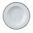 Тарелка 22 см 1 шт глубокая &quot;Опал /Платиновые пластинки&quot; / 153772