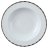 Тарелка 22 см 1 шт глубокая &quot;Опал /Платиновые пластинки&quot; / 153772