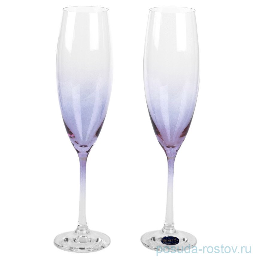 Бокалы для шампанского 230 мл 2 шт "София /90397 /Аметист" / 271514 Бокалы для шампанского 230 мл 2 шт "София /90397 /Аметист" / 271514