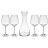 Набор для вина 5 предметов (декантер 1,2 л + 4 бокала по 455 мл) &quot;Жизель /Без декора&quot; / 192886