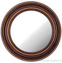 Зеркало настенное 52 см круглое кофейное &quot;LOVELY HOME&quot; / 188013