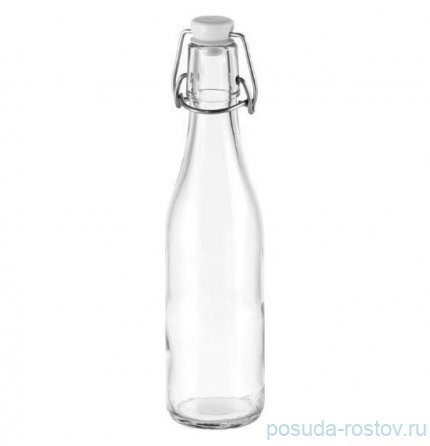 Бутылка с зажимом 330 мл &quot;DELLA CASA /Без декора&quot; / 147350