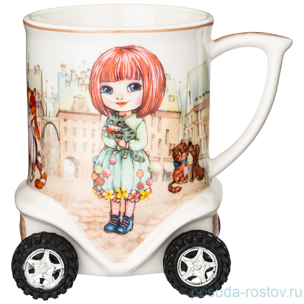 Кружка на колесиках 350 мл "Лучшие друзья" / 260024 Кружка на колесиках 350 мл "Лучшие друзья" / 260024