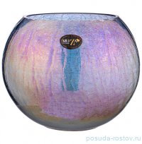 Ваза для цветов 21 х 21 см Шар 4 л &quot;Cracle blue&quot; / 278458