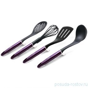 Набор кухонных принадлежностей 4 предмета &quot;Royal purple Metallic Line&quot; / 157713