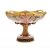 Фруктовница 30 см н/н розовая  Royal Dux Bohemia "Райское дерево" / 139221